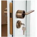 Top quality interior bedroom door lock European style wooden door lock Simple and stylish mute door lock